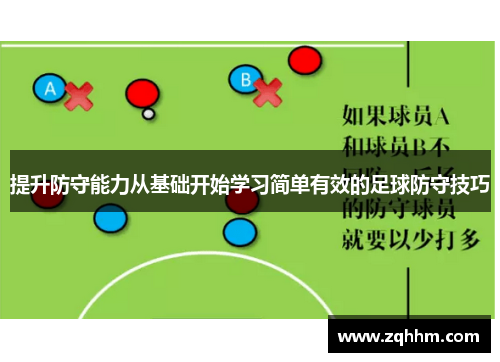 提升防守能力从基础开始学习简单有效的足球防守技巧